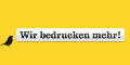 Wir bedrucken mehr Gutschein & Rabattcode